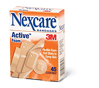 516-45 Nexcare[TM] Active[TM] Bandages, Assorted