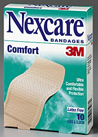 Nexcare[TM] Comfort Bandages, Knee and Elbow